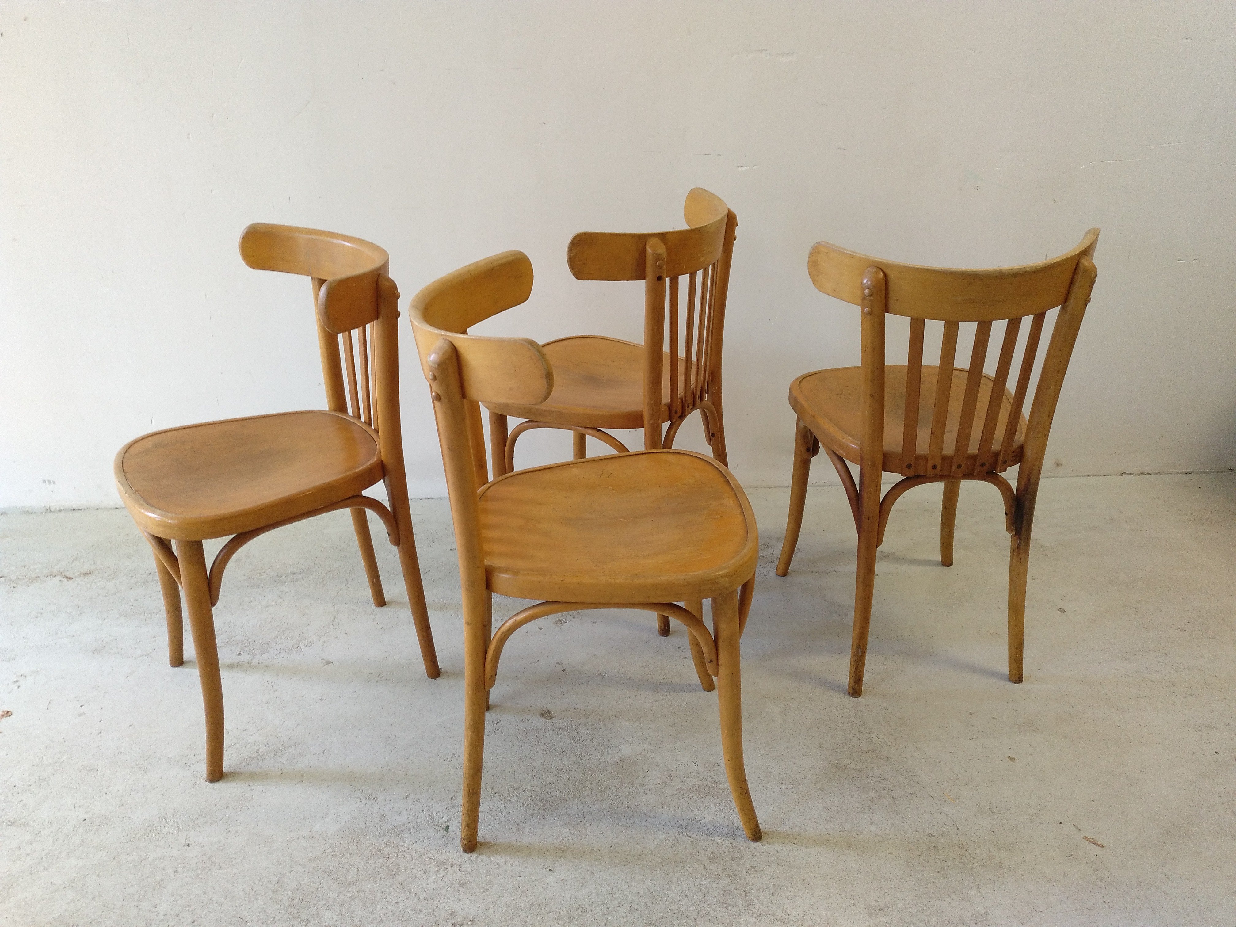 Acteur exegese maandelijks El Vinta: Dining chairs Thonet (Furniture, Vintage)